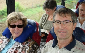 Mario und Ruth freuen sich wohl schon auf R�sti und suure Mocke