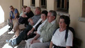 Man trifft sich schnell wieder im Schatten
