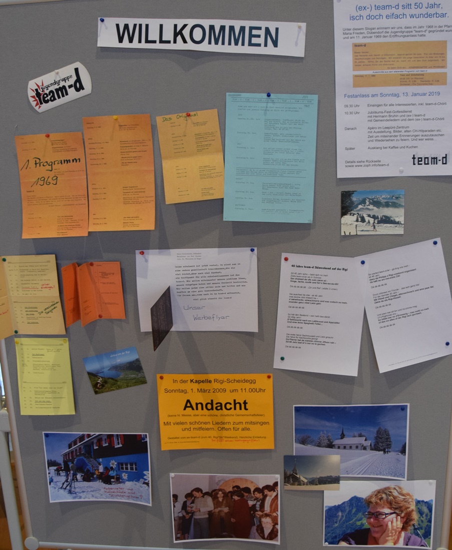 Ausstellung auf mehreren Stellwänden - Wand 2