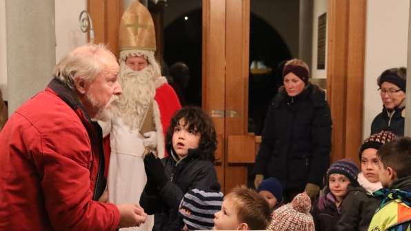 Seit über 20 Jahren erzählt Philipp Zoller Legenden und Geschichten zum Nikolaus
