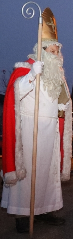 Der Luterbacher Samichlaus am St. Nikolaus-Auszug 2019 (= vor Corona)